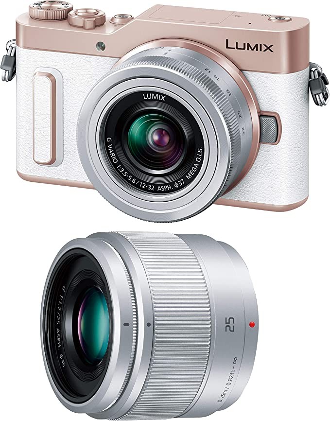 Panasonic Panasonic mirrorless SLR Lumix GF90 dual Lens Kit Standard Zoom Lens / including single focus Lens White DC-GF90W-W