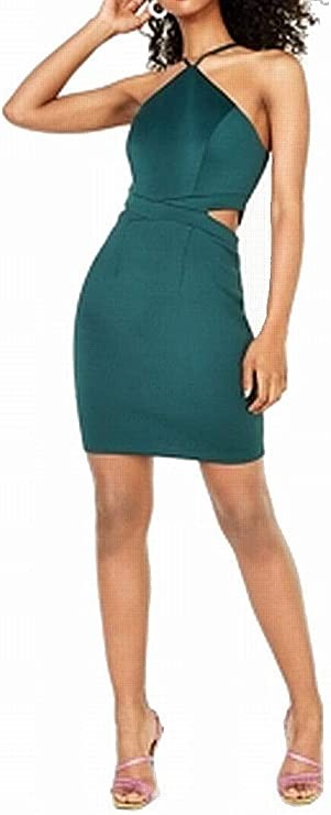 Silence Tight Dress Teen Cutout Tight Sling * 7